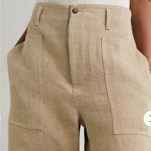 Tods Beige burlap shorts. Never worn